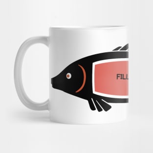 Fish Fillet Meat Cut Mug